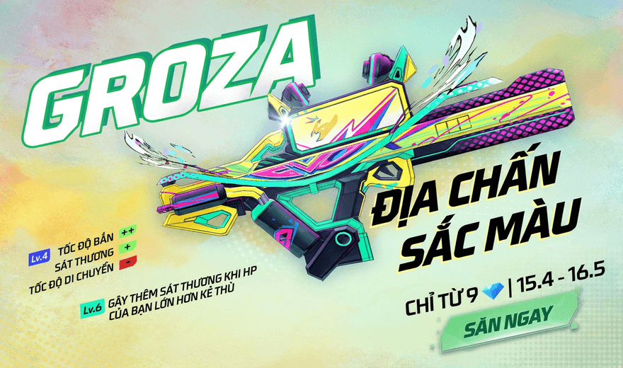 VQBM : GRODA - ĐỊA CHẤN SẮC MÀU