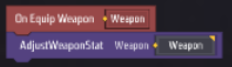 player-on-equip-weapon
