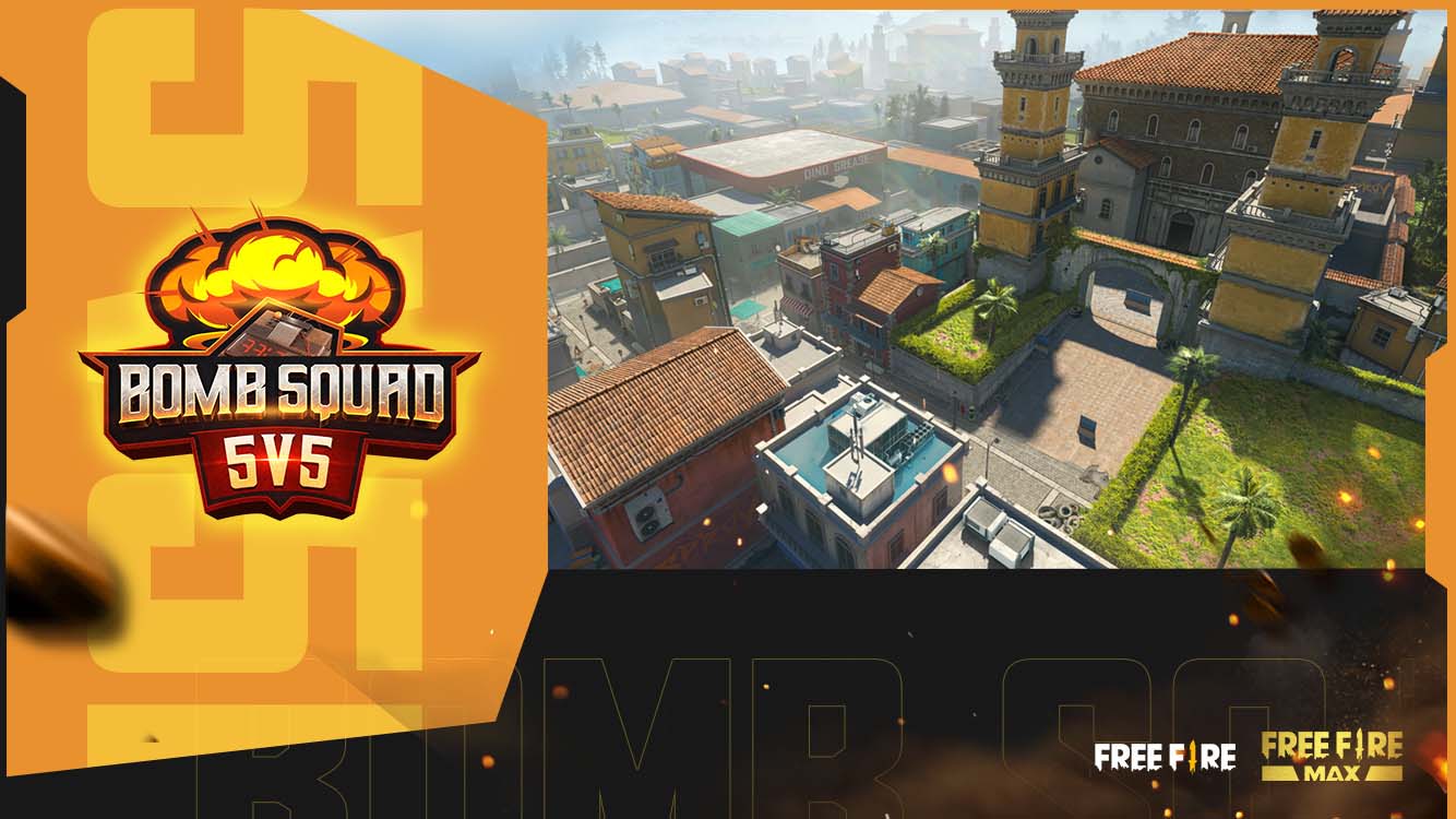 Free Fire launches new Bomb Squad features with a team challenge starting 3 June!