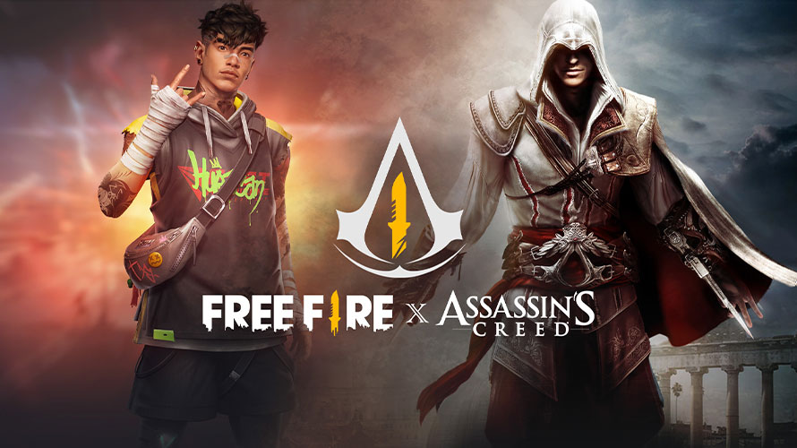 Free Fire welcomes its first crossover of 2022 with Assassin’s Creed®