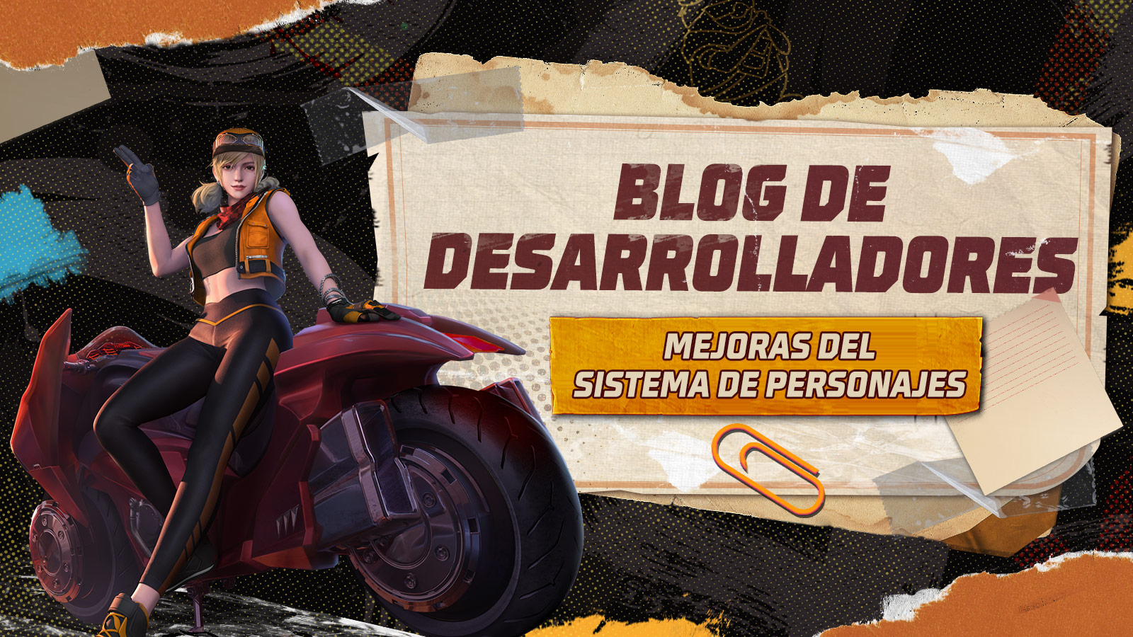 BLOG DE DESARROLLADORES: MEJORAS DEL SISTEMA DE PERSONAJES