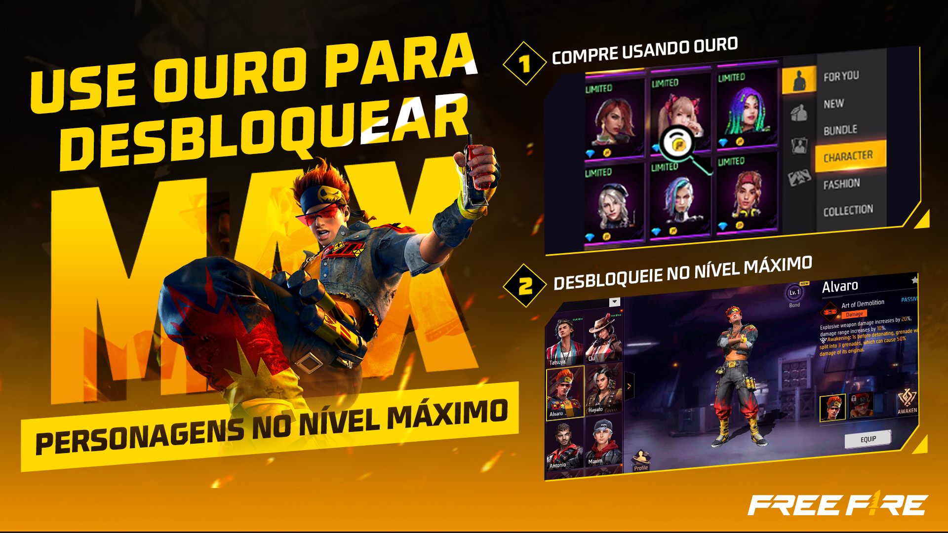 FREE FIRE FOI COPIADO!? 5 JOGOS PARECIDOS COM FREE FIRE 