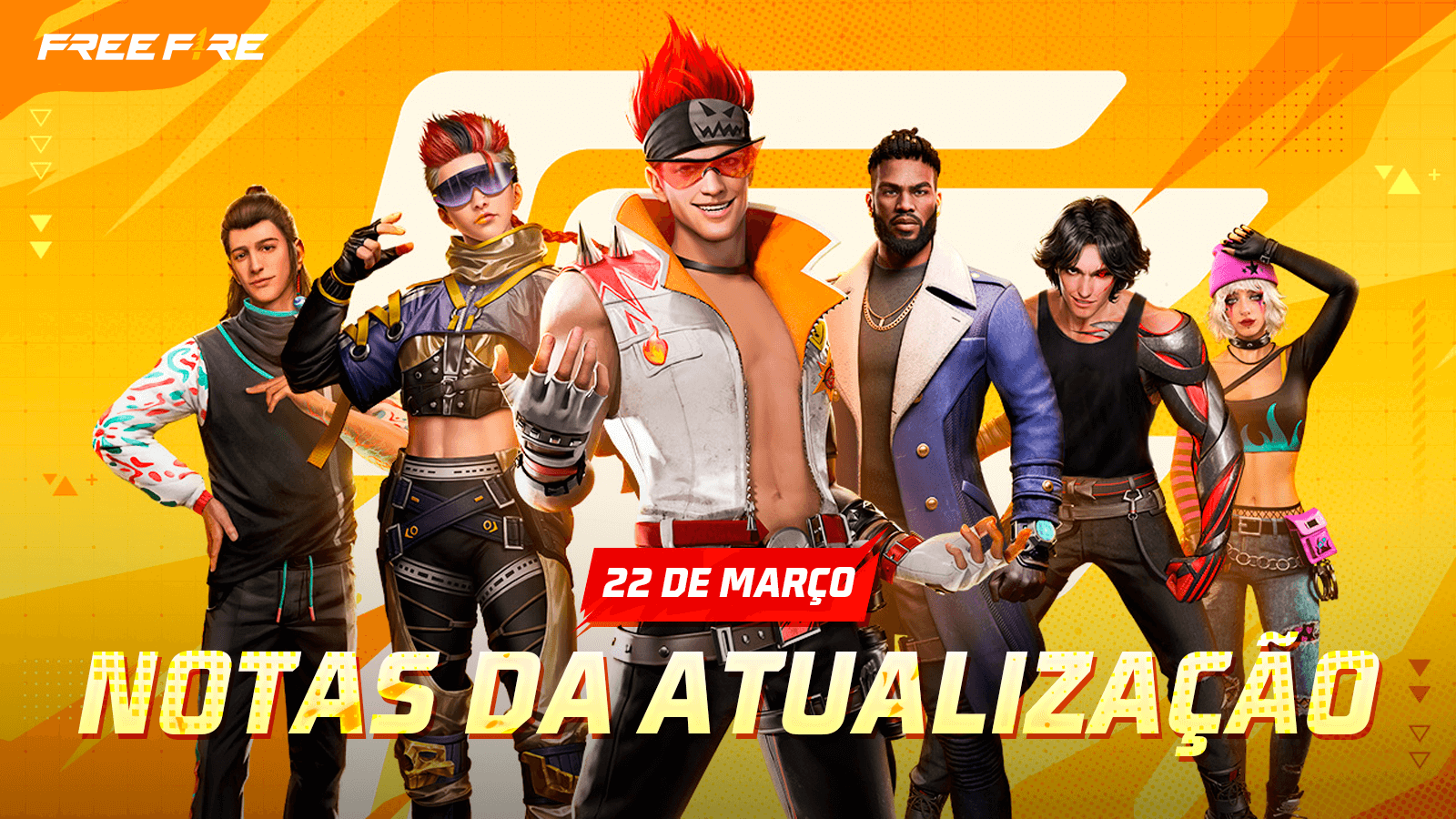 É AMANHÃ! NOVA ATUALIZAÇÃO E MUITAS NOVIDADES CHEGANDO NO FREE FIRE! #