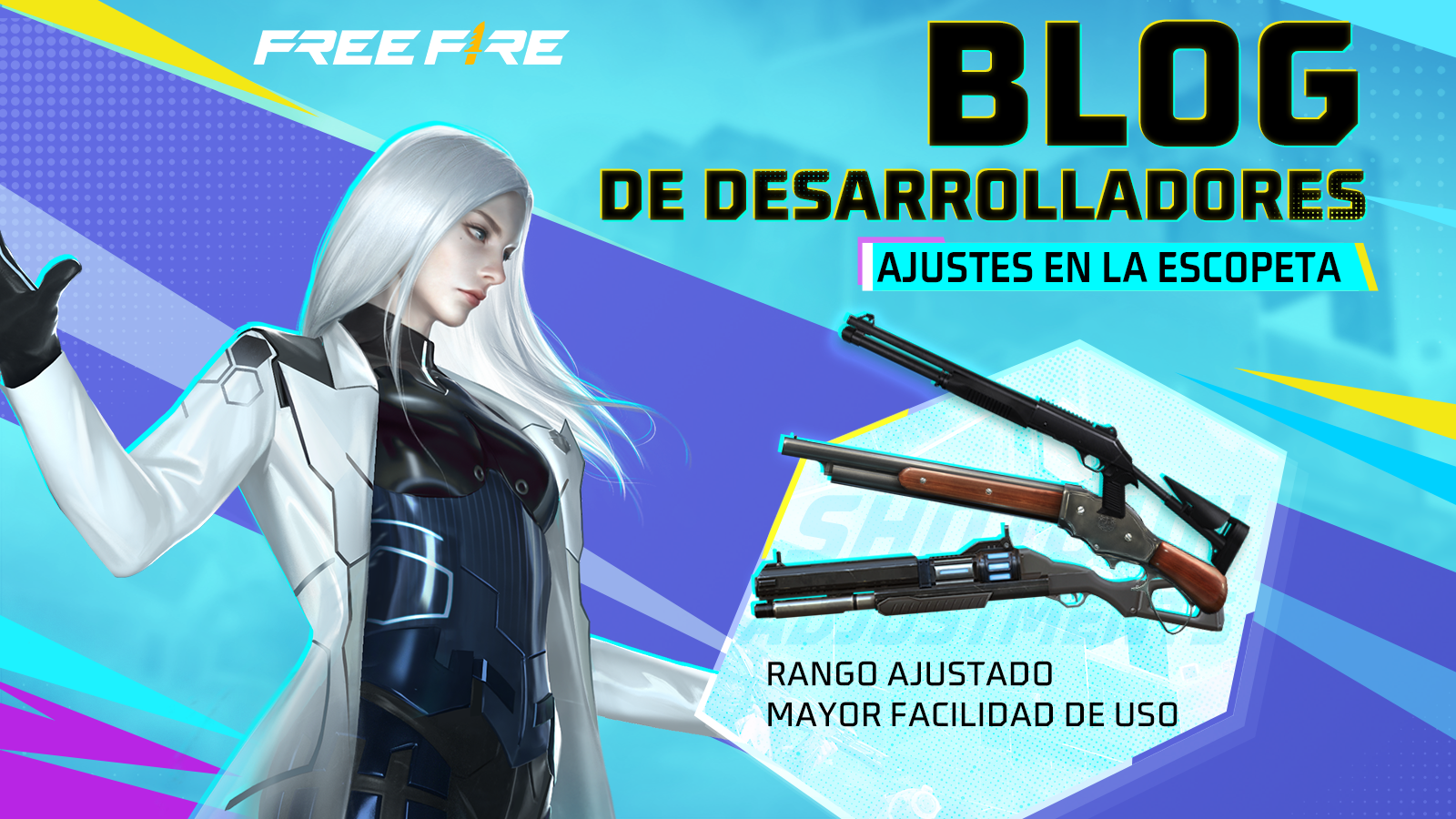 Blog del desarrollador - Ajustes de escopeta y SMG