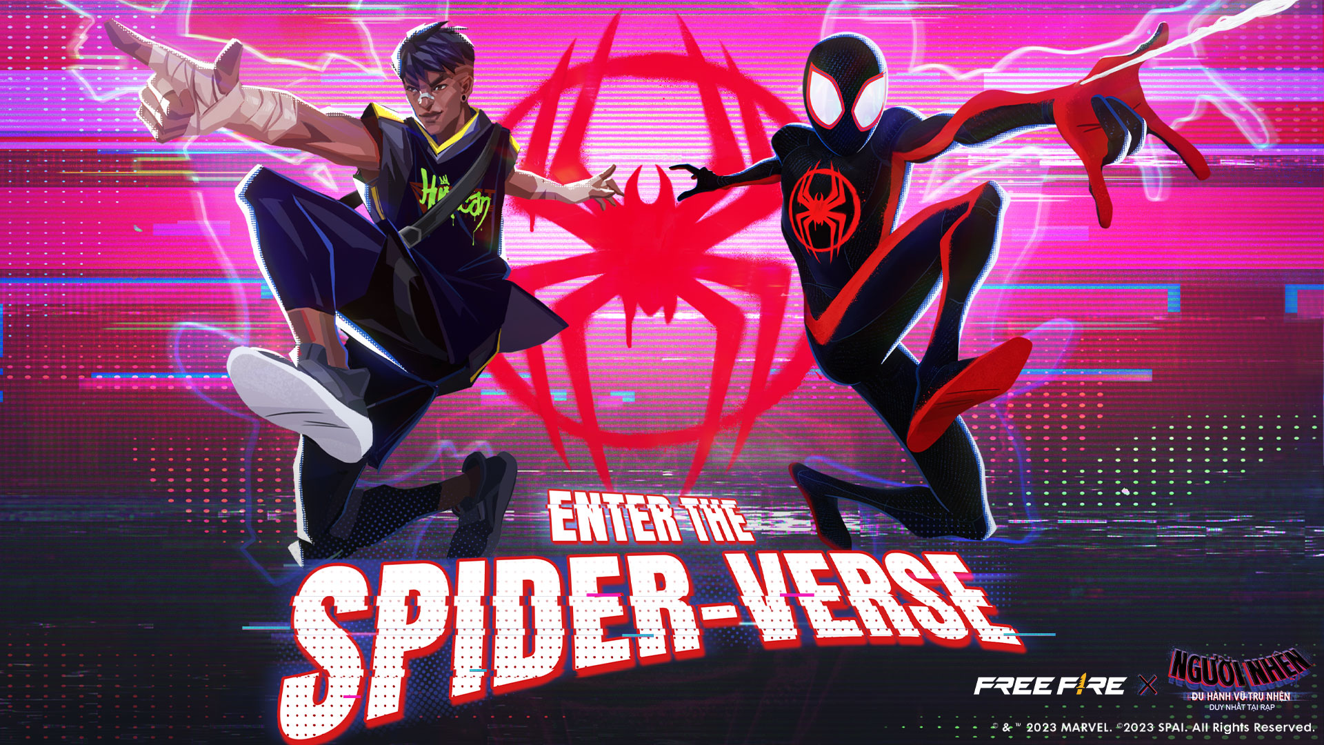 Người Nhện: Du Hành Vũ Trụ Nhện ngay tại Free Fire vào tháng 6 này.