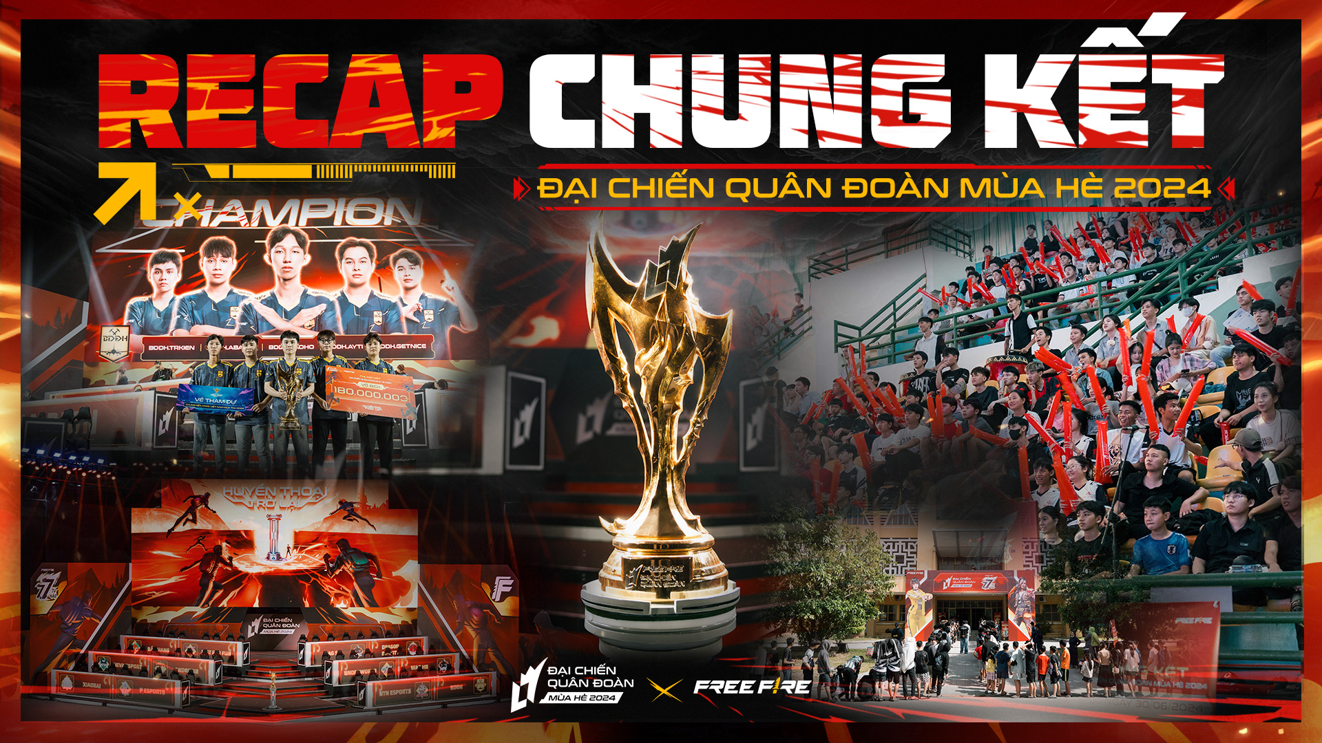 Chung Kết Đại Chiến Quân Đoàn Mùa Hè 2024: Bình Dương Đại Hải có được danh hiệu đầu tiên