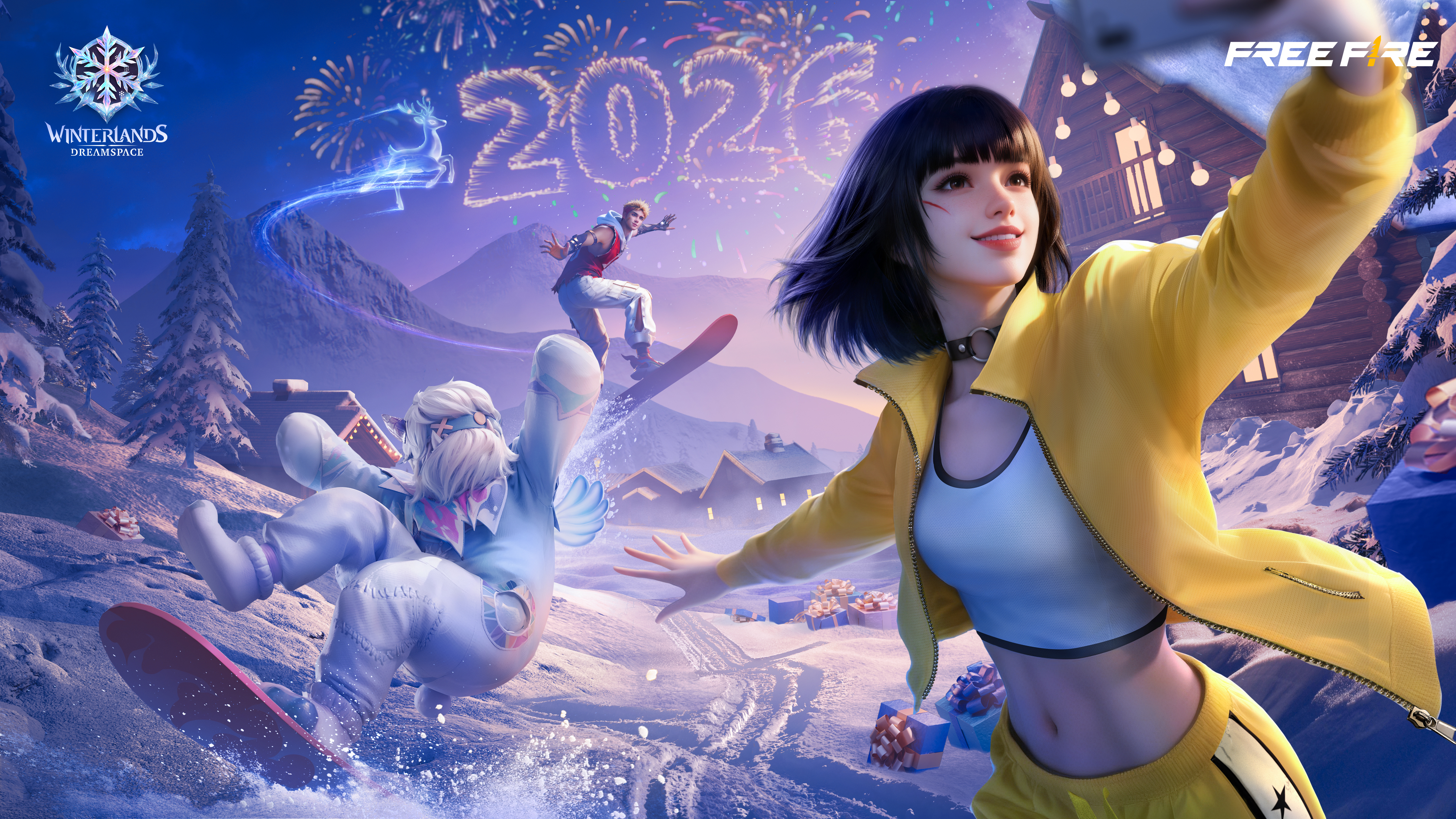 Dive into Free Fire Winterlands: Dreamspace for a festive adventure