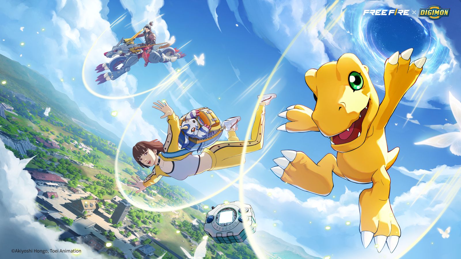Calling on courage and evolution: Free Fire kicks off collaboration with Digimon Adventure on November 17, 2025
