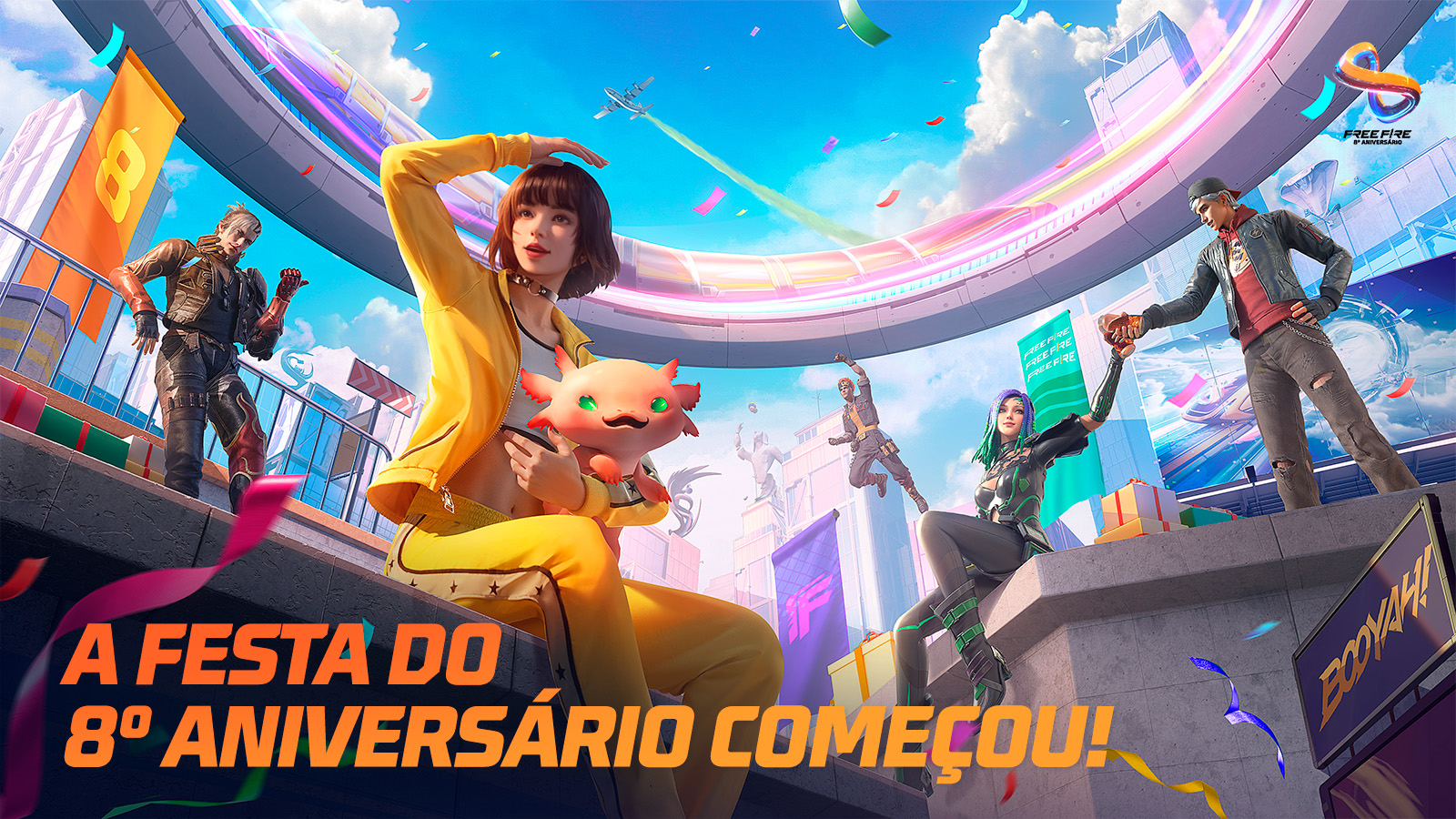 8º Aniversário do Free Fire!