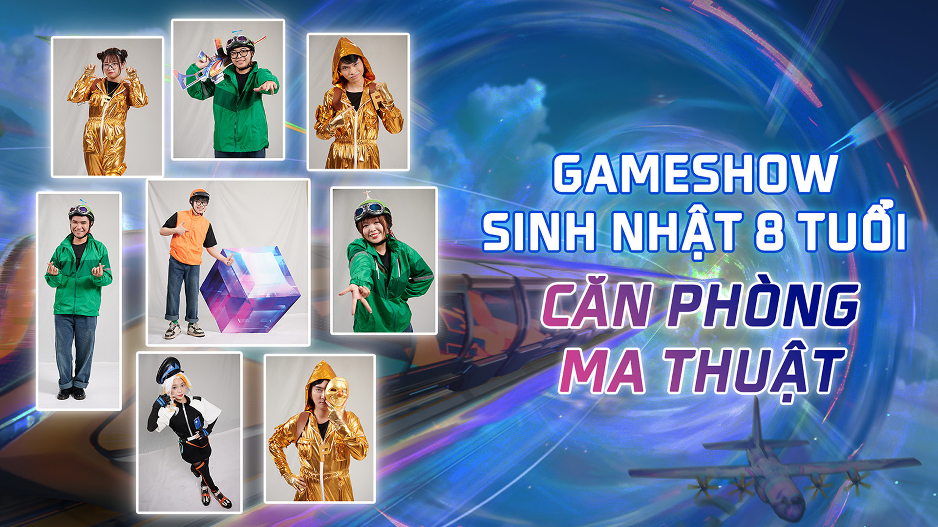 Đua GameShow Sinh Nhật 8 Tuổi