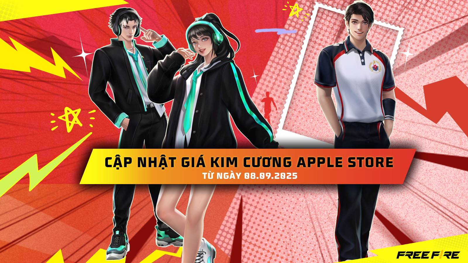 Thông báo điều chỉnh giá nạp Kim Cương trên Apple Store