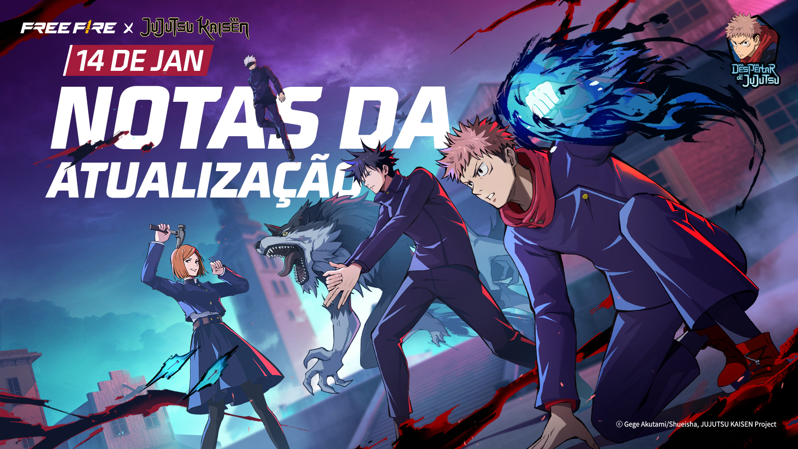 Notas da Atualização