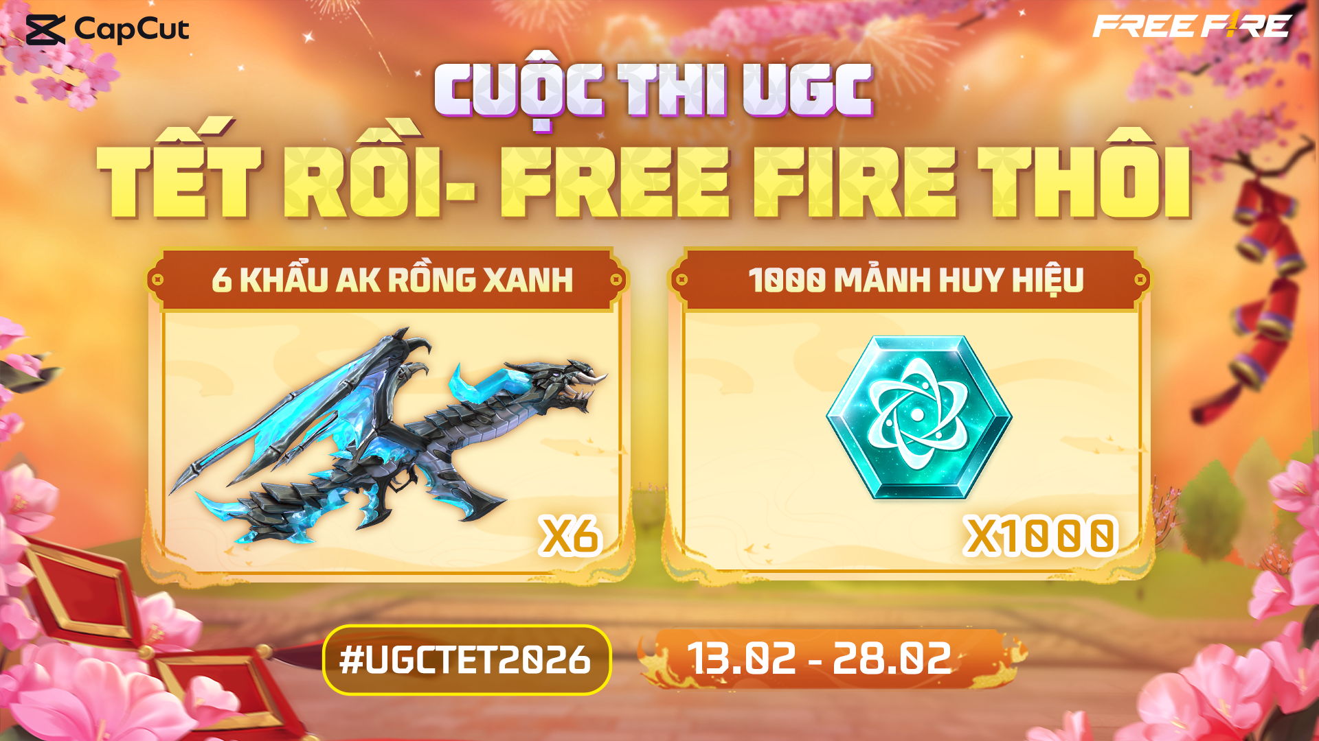 [SỰ KIỆN] CUỘC THI SÁNG TẠO VIDEO TẾT 2026 - NHẬN FREE AK RỒNG XANH