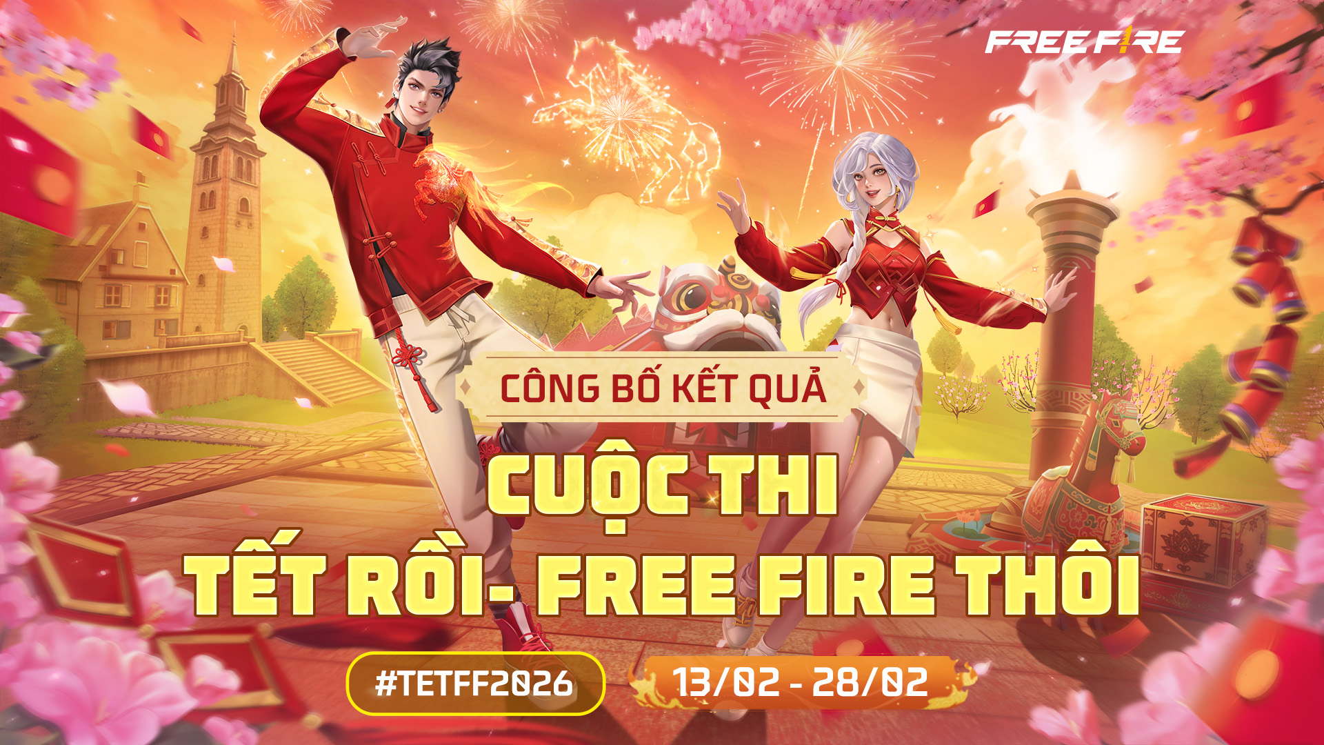 CÔNG BỐ KẾT QUẢ CUỘC THI “PHÁ ĐẢO CÙNG TẾT FREE FIRE”