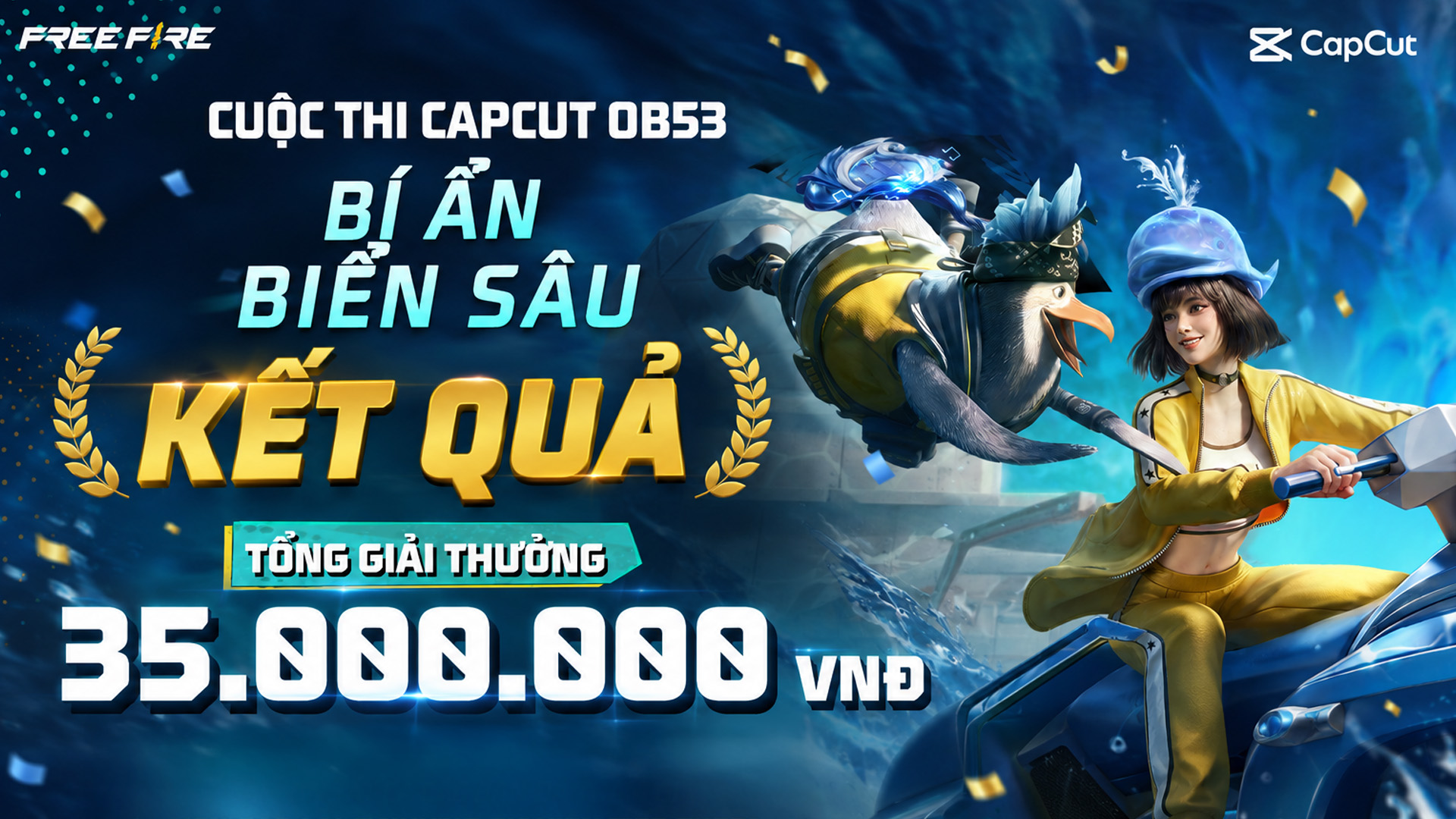 [CUỘC THI SÁNG TẠO CAPCUT] BÍ ẨN BIỂN SÂU OB53 