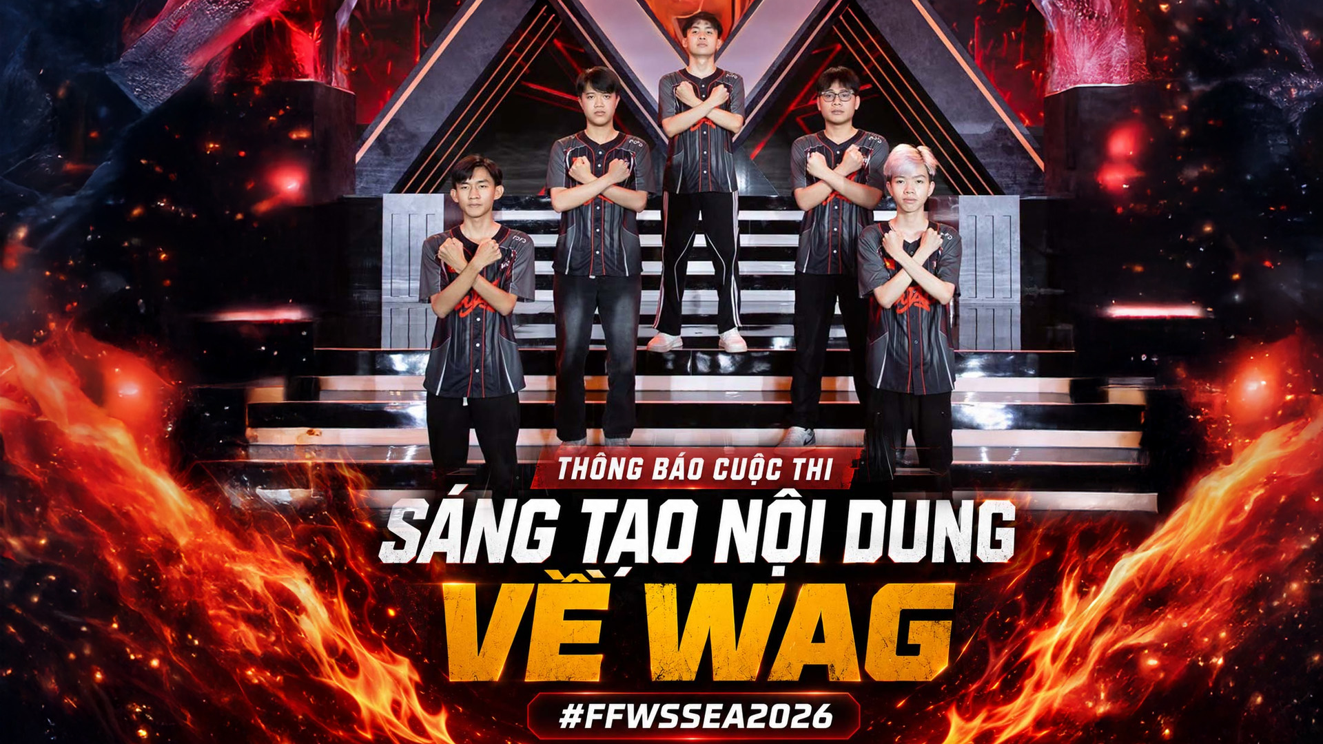 CUỘC THI SÁNG TẠO NỘI DUNG WAG - FFWS SEA 2026			