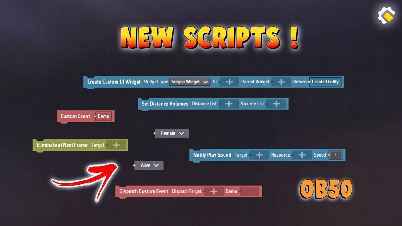 OB50 - New scripts