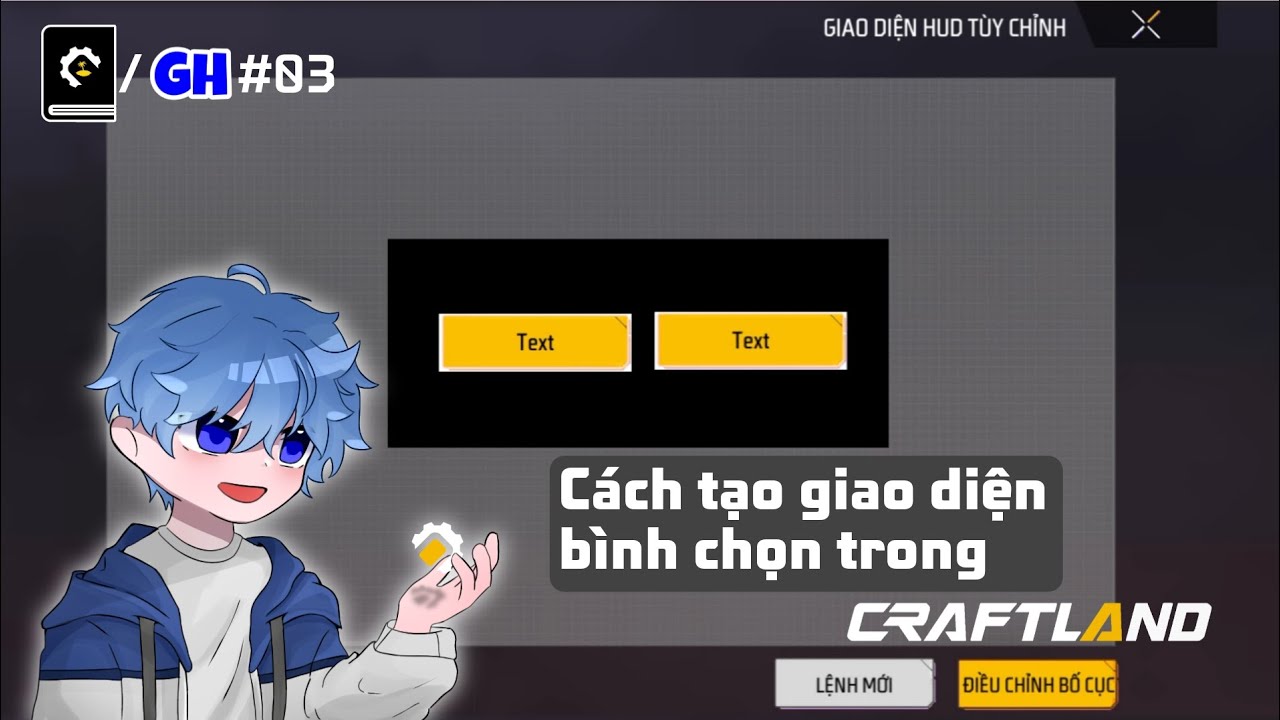 Cách tạo hud bình chọn