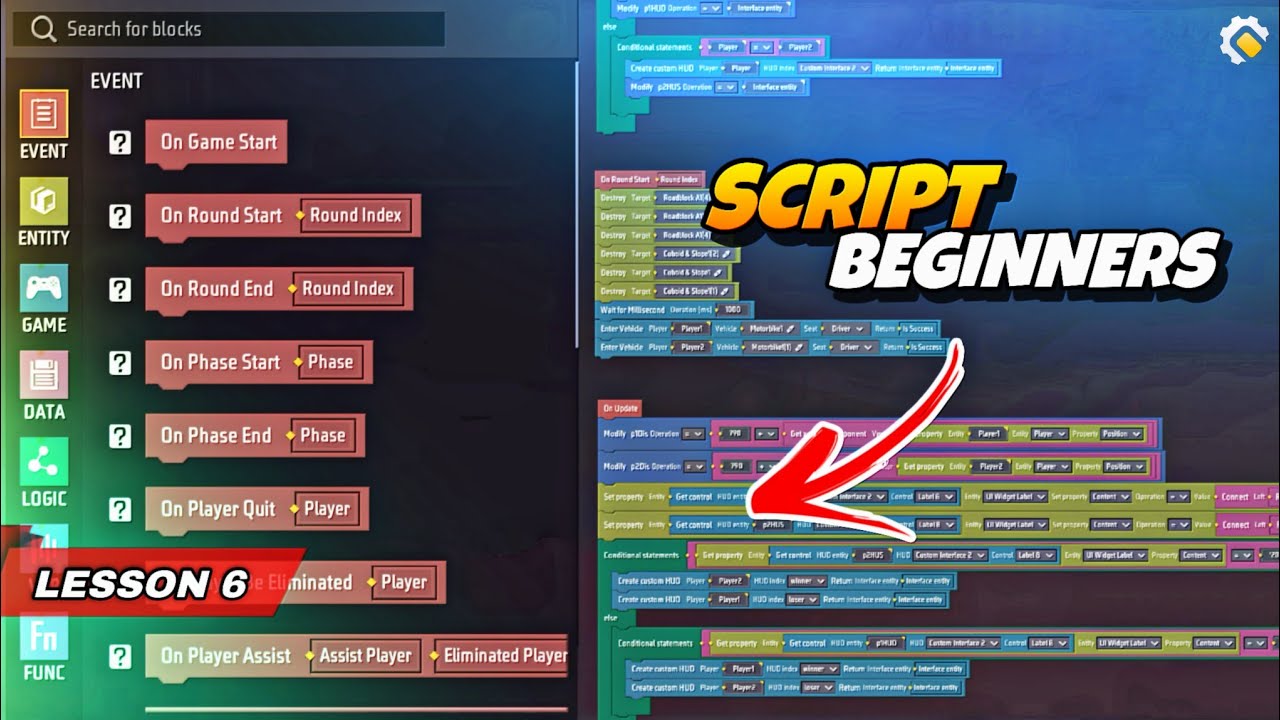 Basics of Script Editor